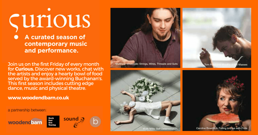 Curious Web flyer
