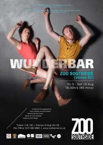 Wunderbar Fringe Poster A3 2